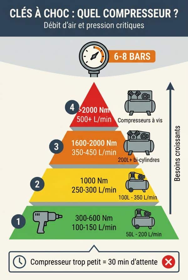 Débit d'air et pression : les seuils critiques