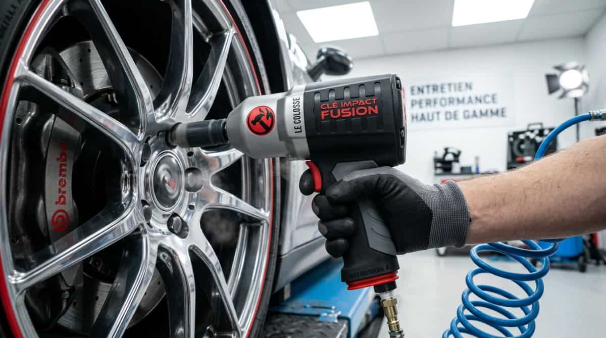 Clé à choc pneumatique : puissance, usage et comparatif