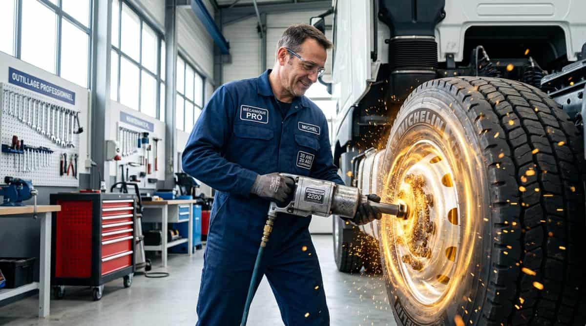 Clé à choc puissante : le top des boulonneuses professionnelles