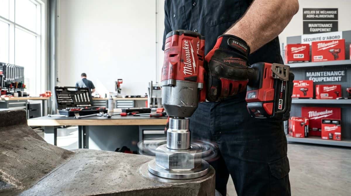 Clé à choc sans fil la plus puissante : modèles 1000 Nm et plus